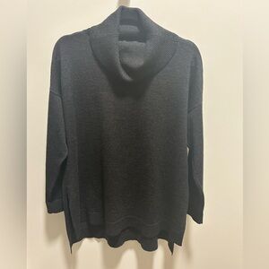 Eileen Fisher Charcoal Turtleneck Sweater